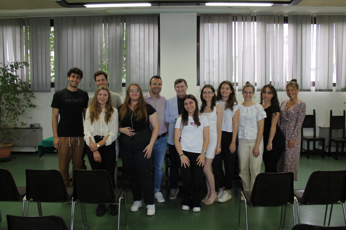 Foto di Gruppo studenti vincitori